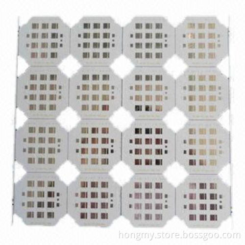Aluminum Single-sided PCB, Ideal for LED Lighting, with 1oz Copper Thickness